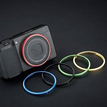 RICOH GR IIIリコー デコレーションリング 保護ガラス 0814 Amazon | JJC 保護リング リコー Ricoh GR3 GRIII GRIII HDF